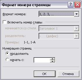 Как сделать нумератор