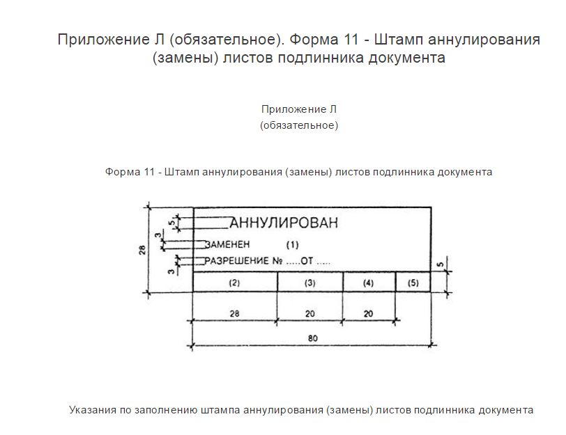 Заменить лист. Штамп аннулировано для чертежей. Лист аннулирован.